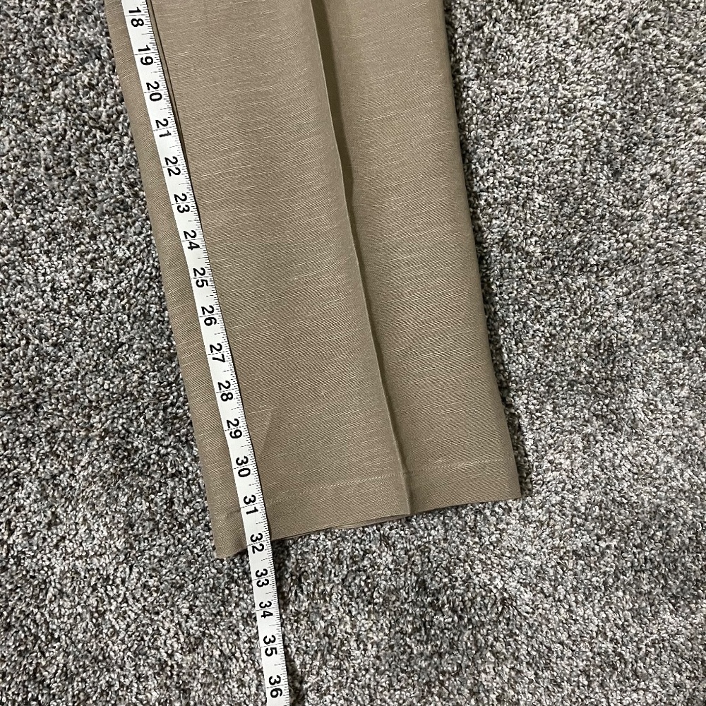 Men's Cubavera Linen -blend Drawstring Pants; size M; 32" Long - Picture 10 of 16